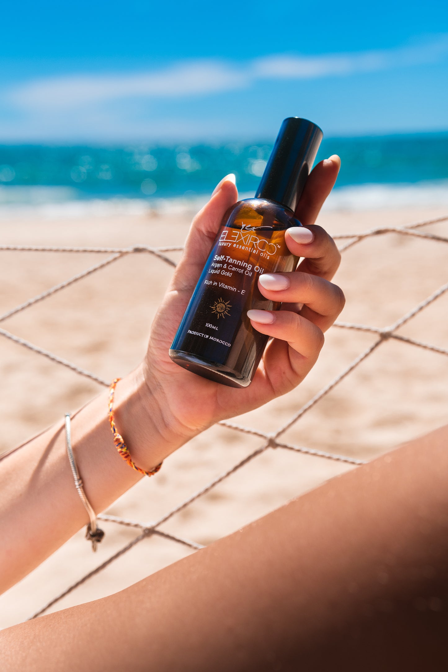 Huile de Bronzage - Argan & Carotte – 100 ml