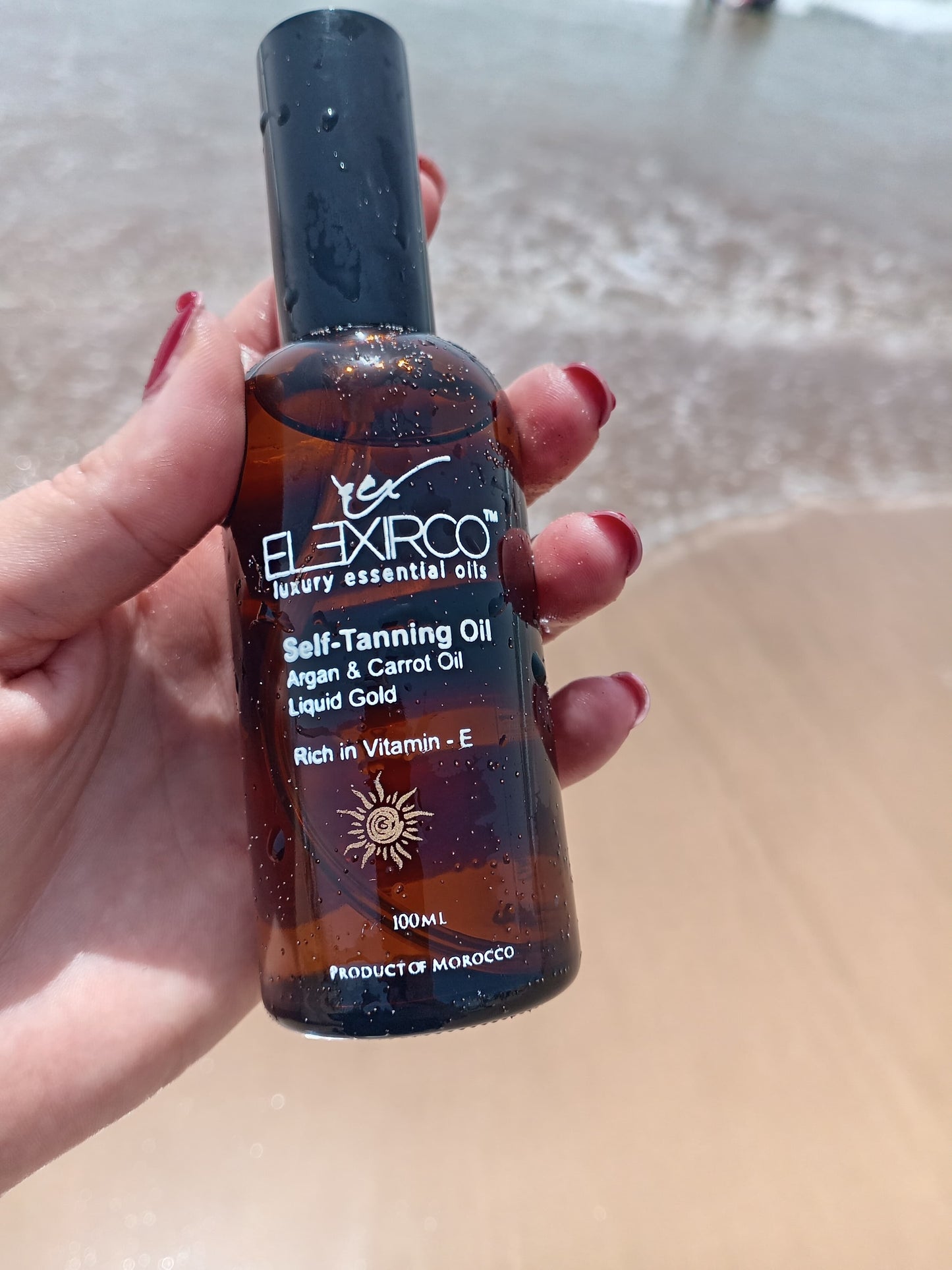 Huile de Bronzage - Argan & Carotte – 100 ml