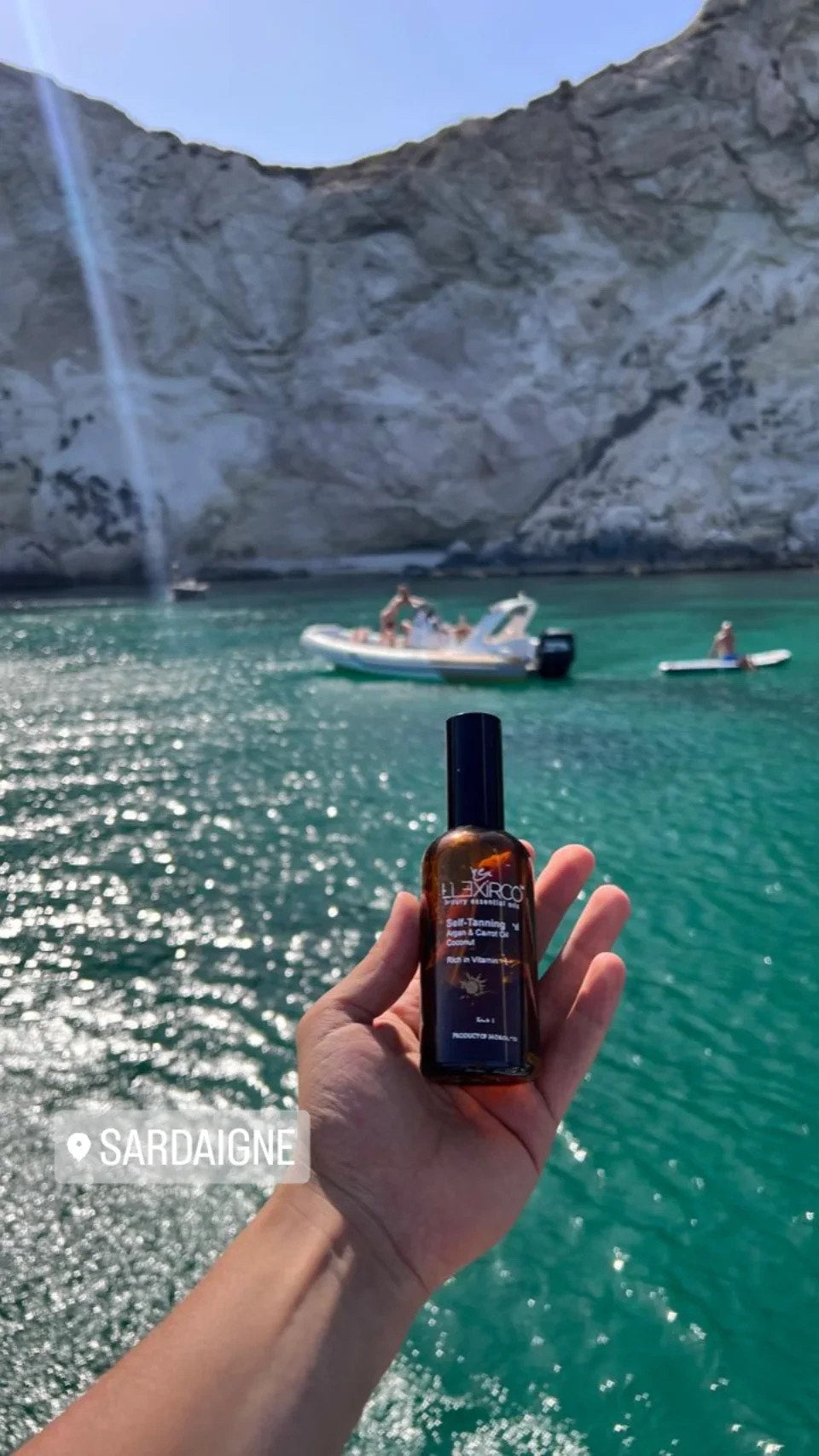 Huile de Bronzage -  Argan & Carotte – 100 ml